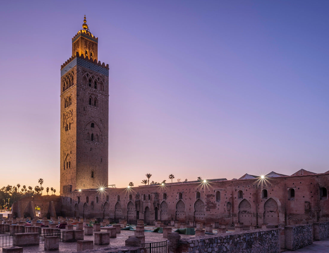 Noah Jigsaw Puzzle 12th century Koutoubia Mosque and Minaret, at sunrise. Marrakesh, Marrakesh-Safi, Morocco 1000 pieces