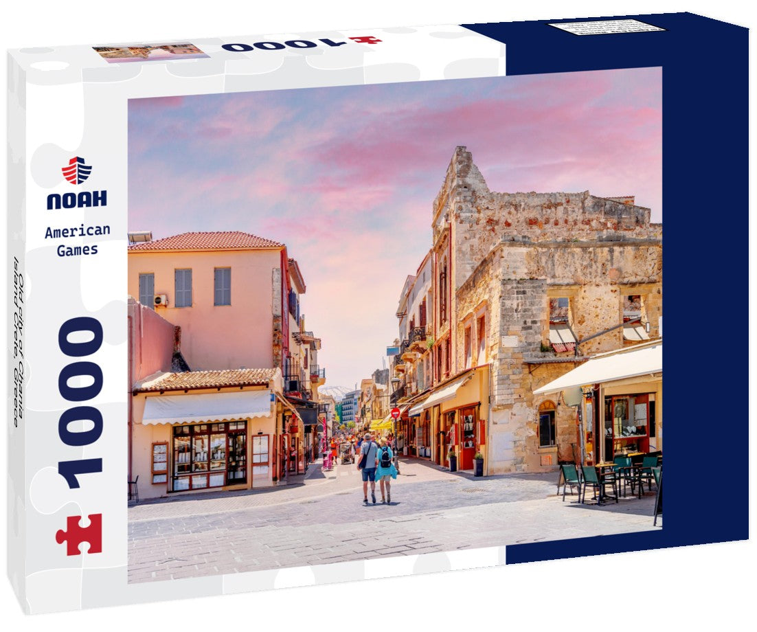 Old city of Chania, Island Crete, Greece 1000pc Puzzle