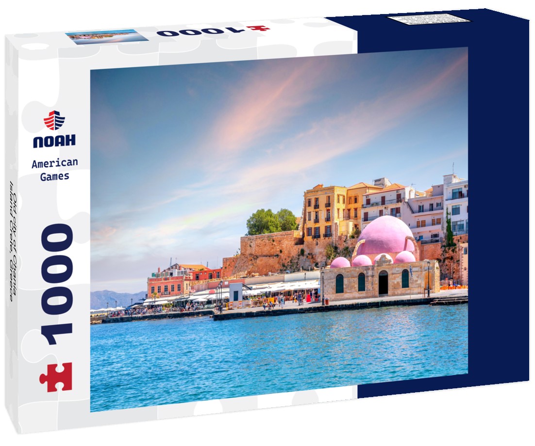 Old city of Chania, Island Crete, Greece 1000pc Puzzle