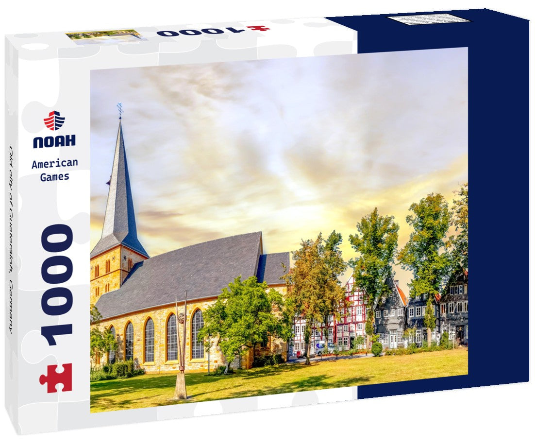 Old city of Guetersloh, Germany 1000pc Puzzle