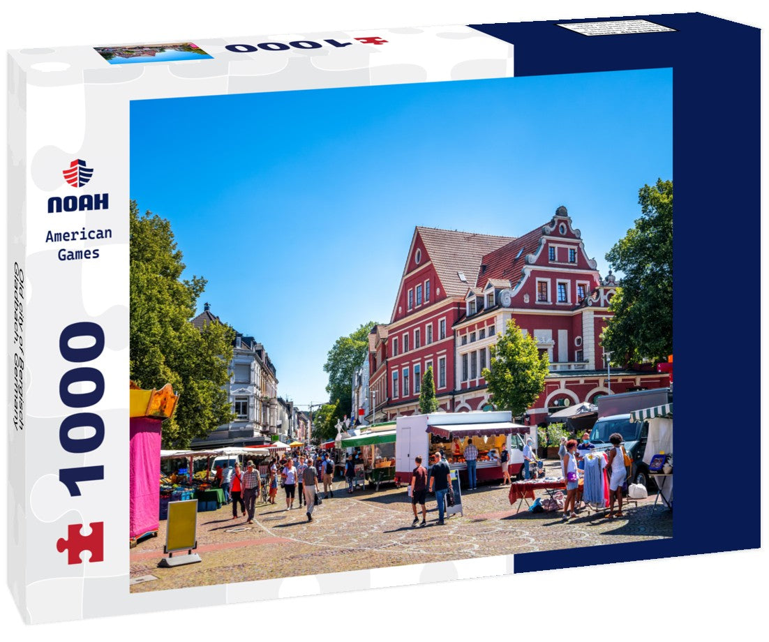 Old city of Bergisch Gladbach, Germany 1000pc Puzzle