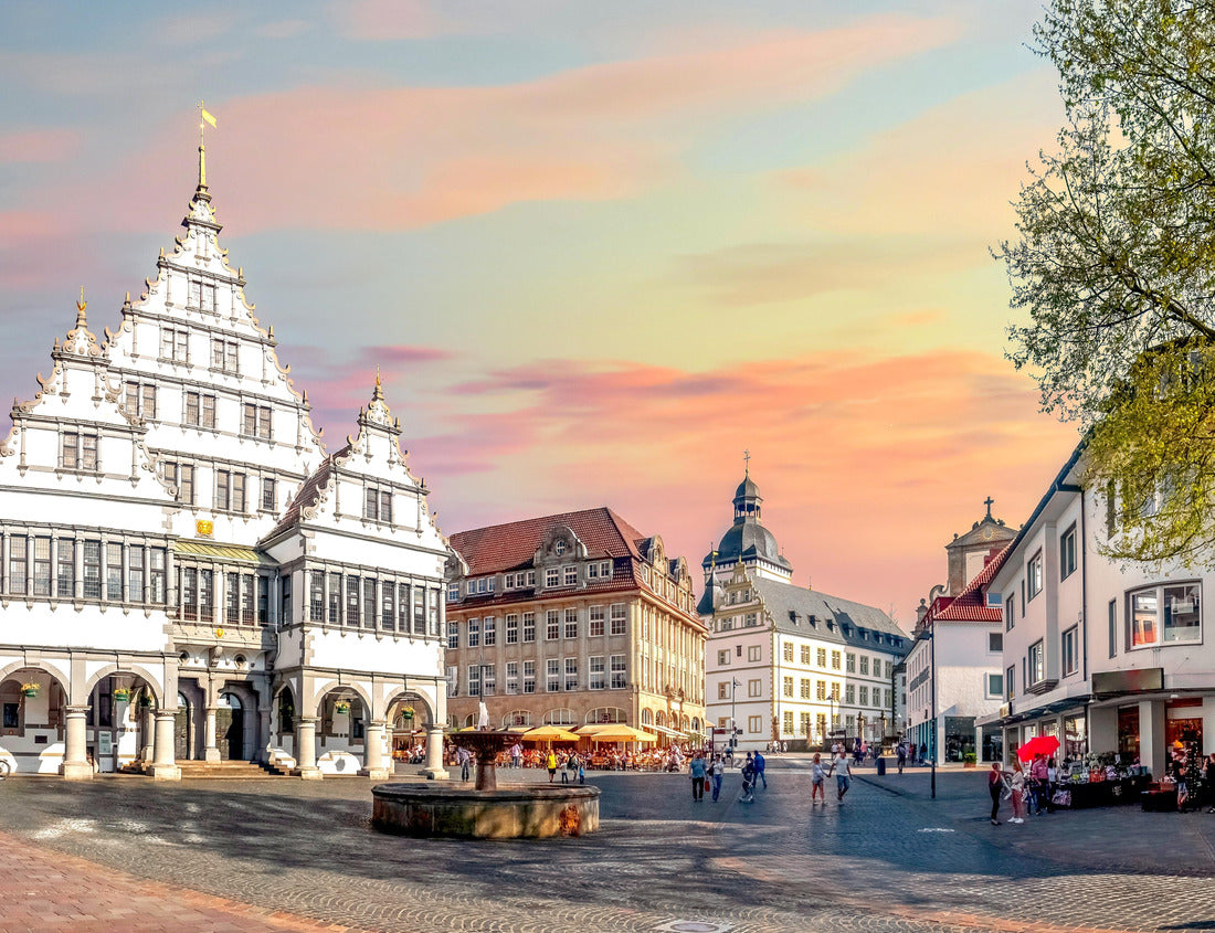 Old city of Paderborn, Germany 1000pc Puzzle