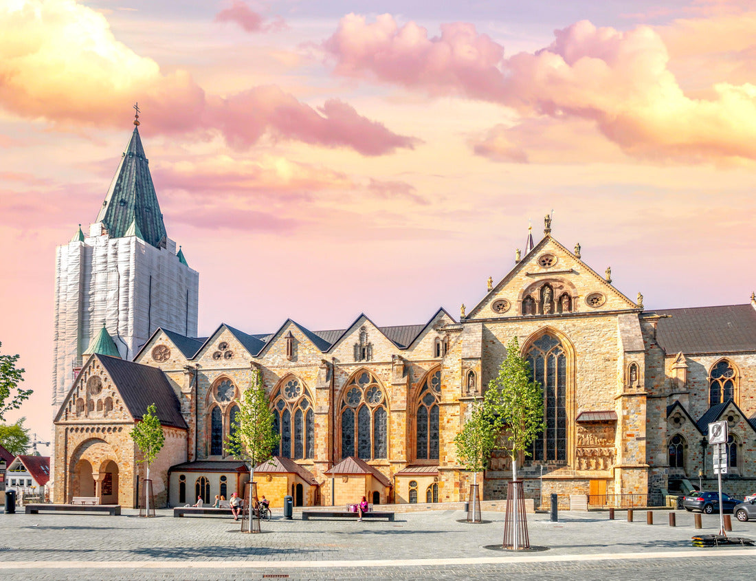 Old city of Paderborn, Germany 1000pc Puzzle
