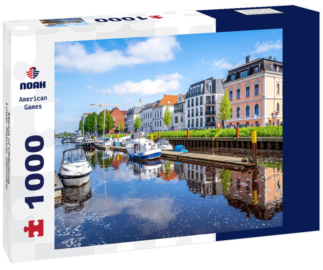 Noah Jigsaw Puzzle Marina of Oldenburg, Lower Saxony, Germany 1000 pieces