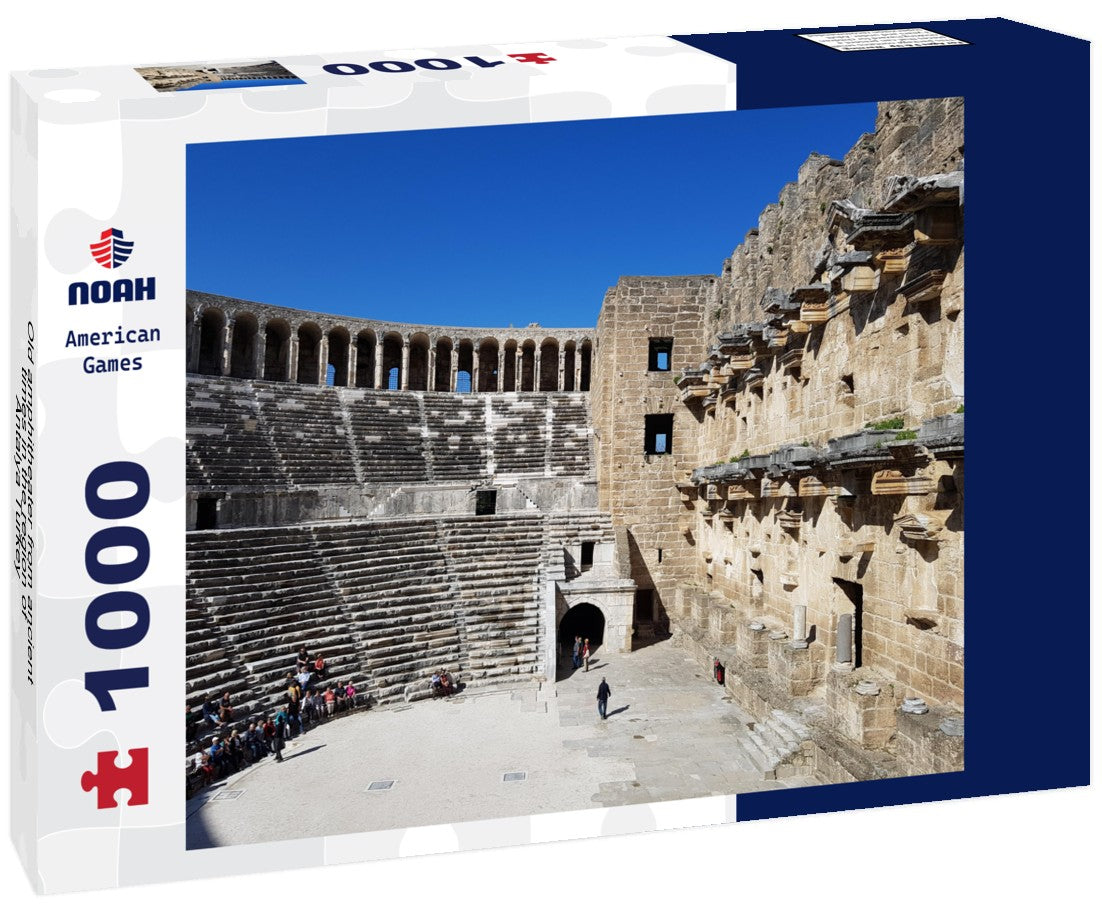 Old amphitheater from ancient times in the region of Antalya Turkey 1000pc Puzzle
