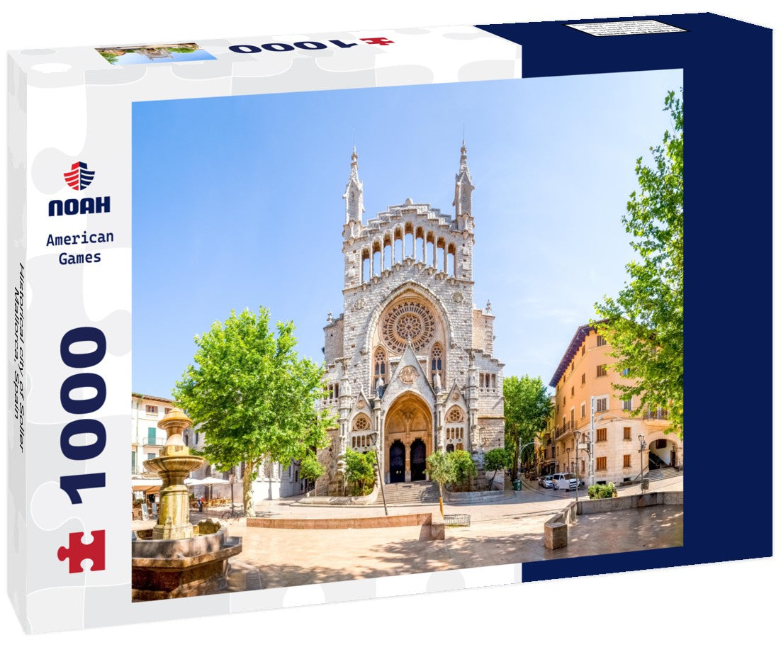Noah Jigsaw Puzzle Historical city of Soller, Mallorca, Spain 1000 pieces