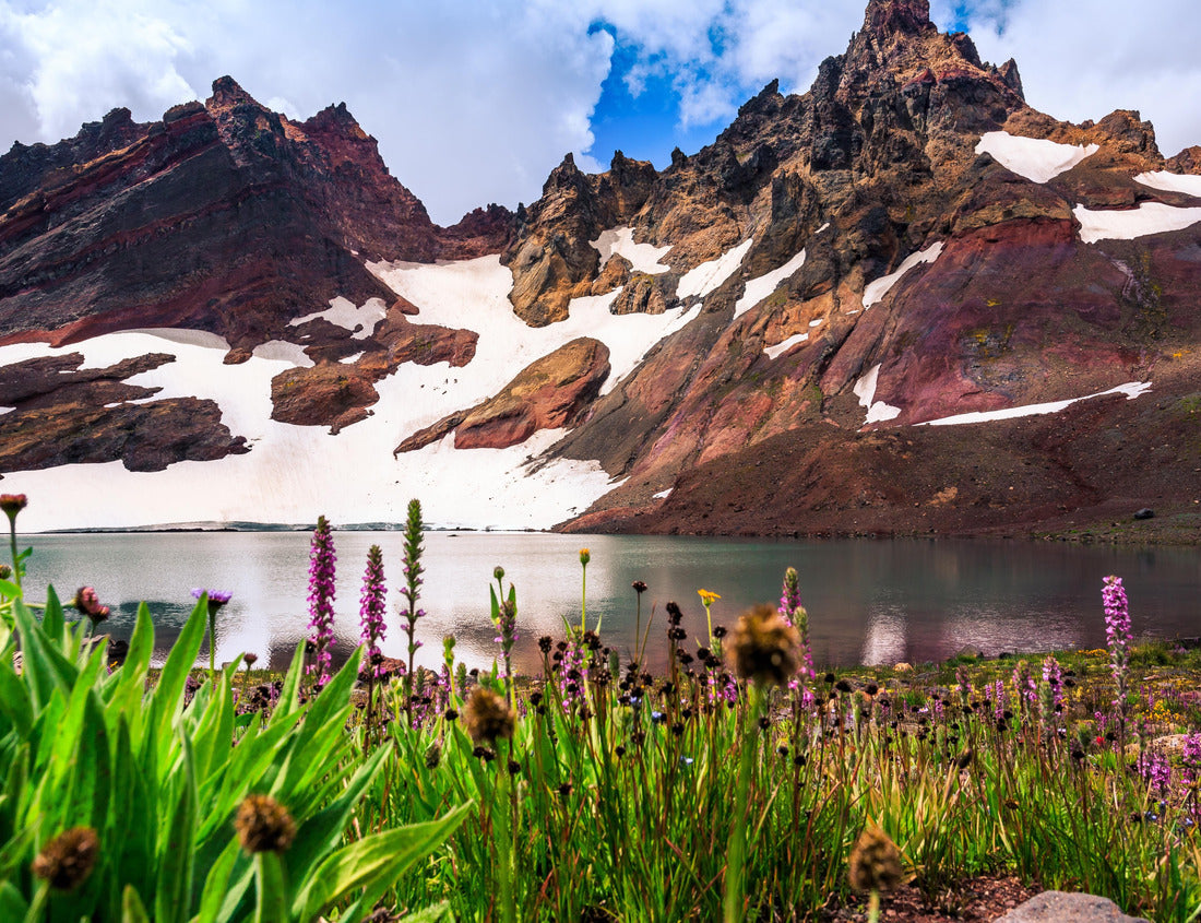 Noah Jigsaw Puzzle Alpine Lake at the Base of Broken Top, Three Sisters Wilderness, Oregon 1000 pieces