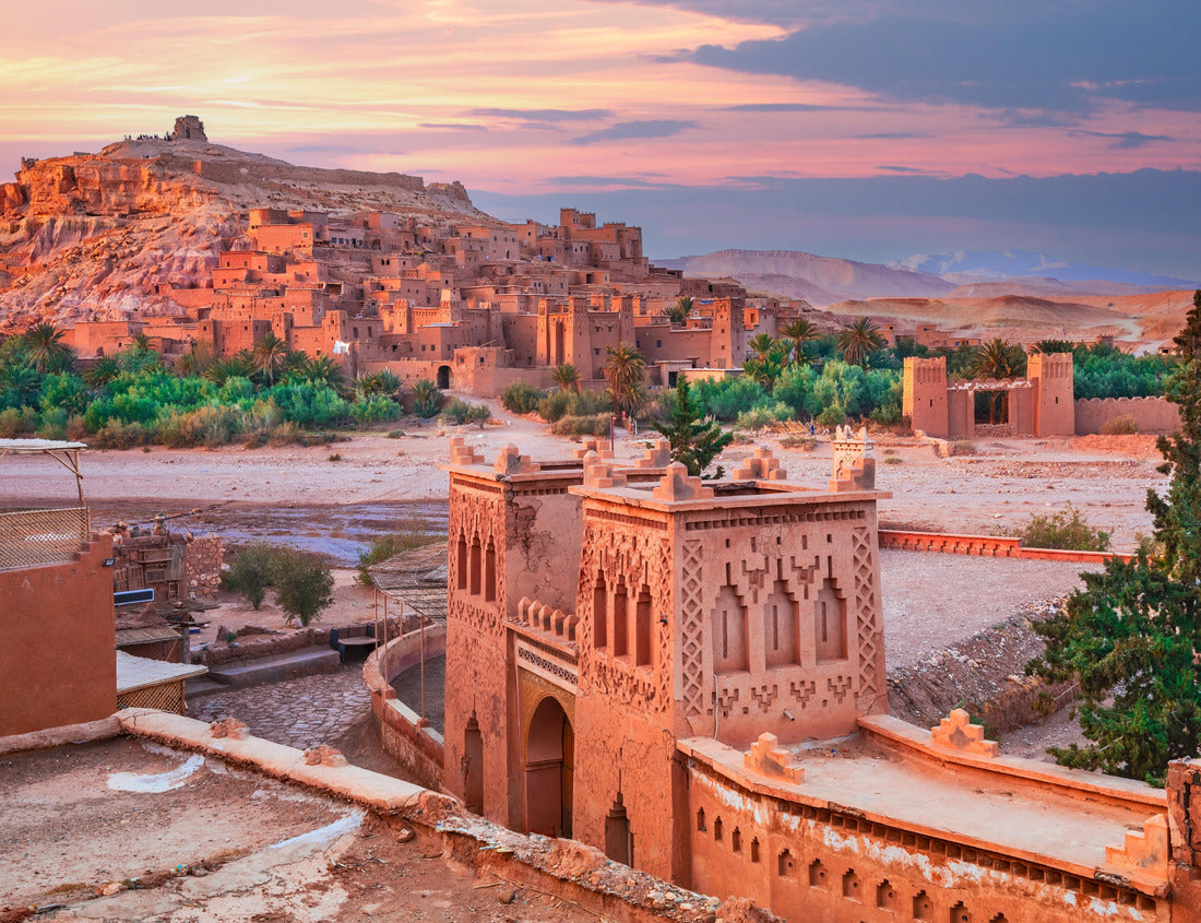 Noah Jigsaw Puzzle Ait Ben-Haddou, Morocco. Famous old clay town in High Atlas mountains, North Africa 1000 pieces
