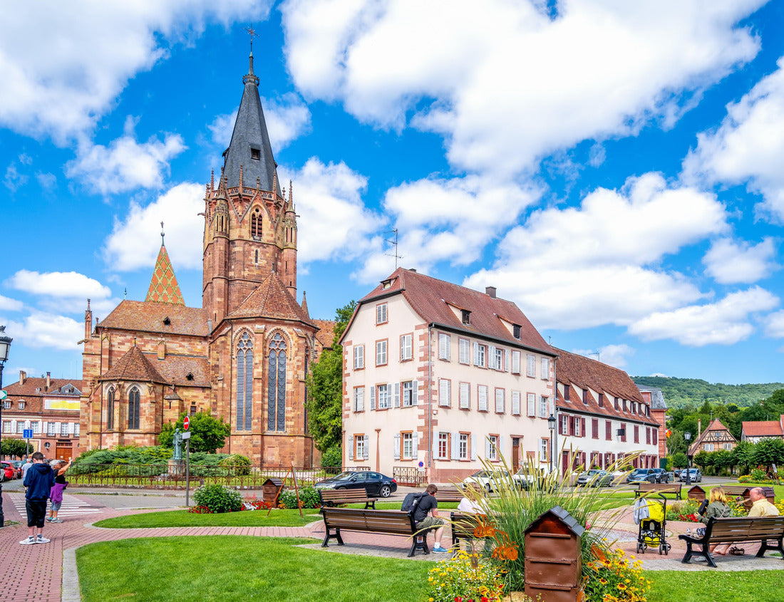 Old city of Wissembourg, France 1000pc Puzzle