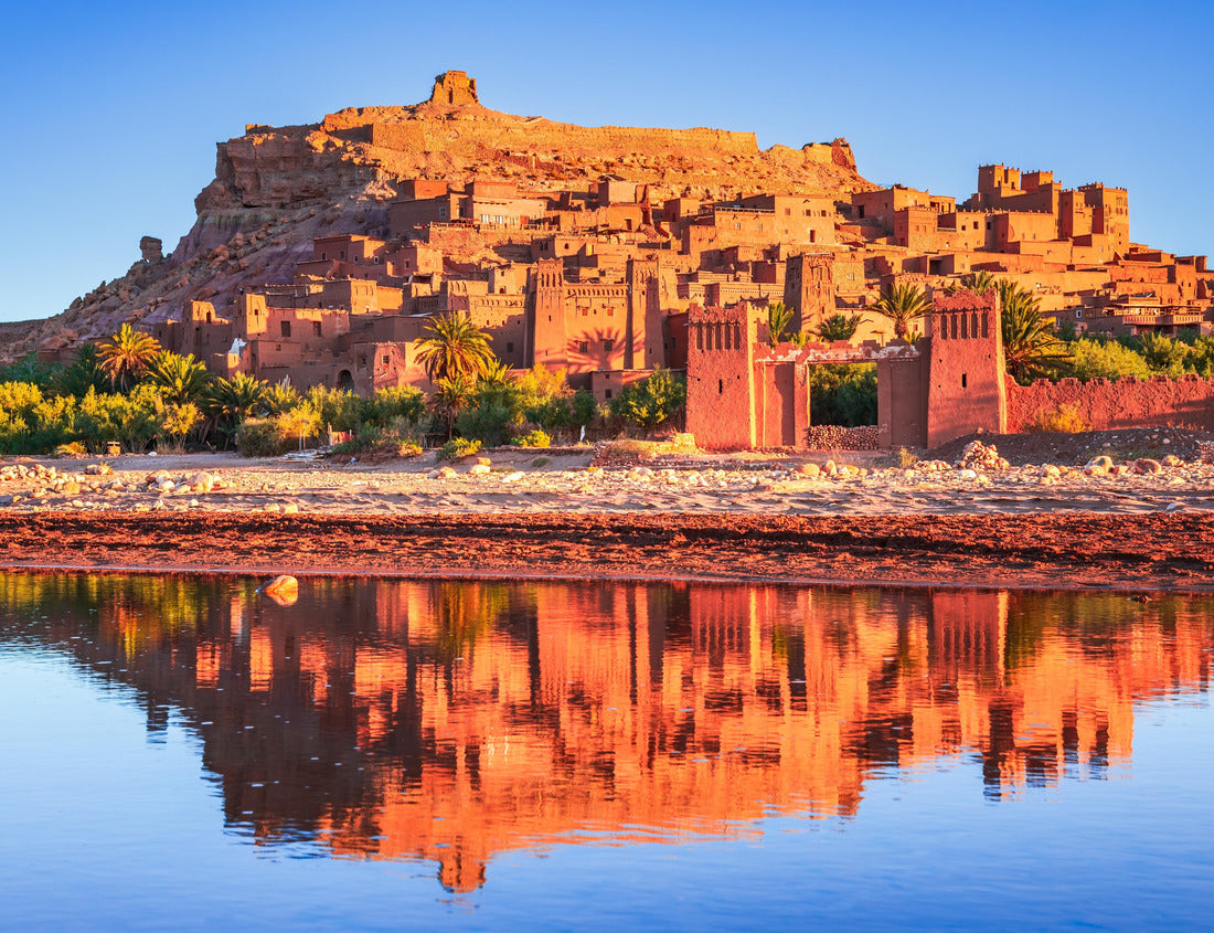 Noah Jigsaw Puzzle Ait-Benhaddou, Morocco. Ouarzazate province, striking example of Kasbah in southern Morocco, Atlas Mountains 1000 pieces