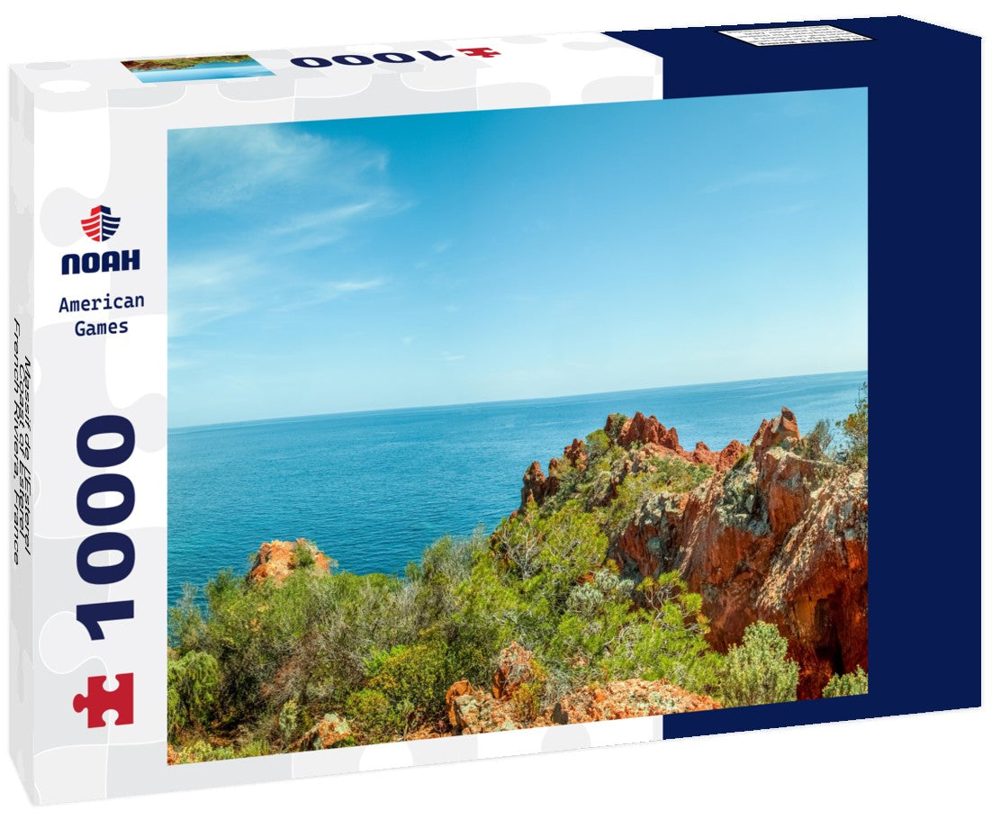 Noah Jigsaw Puzzle Massif de l'Esterel, Coast of Esterel, French Riviera, France 1000 pieces