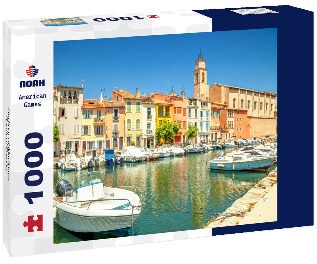 Noah Jigsaw Puzzle Harbour of Martigues, South of France 1000 pieces