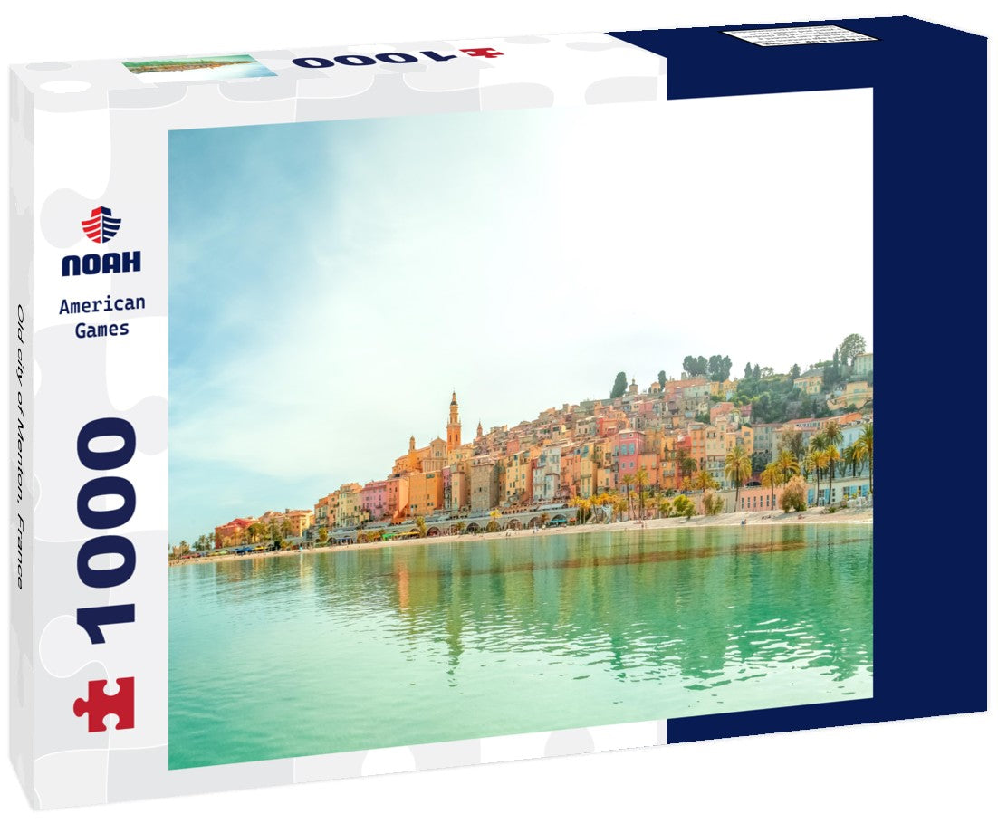 Old city of Menton, France 1000pc Puzzle