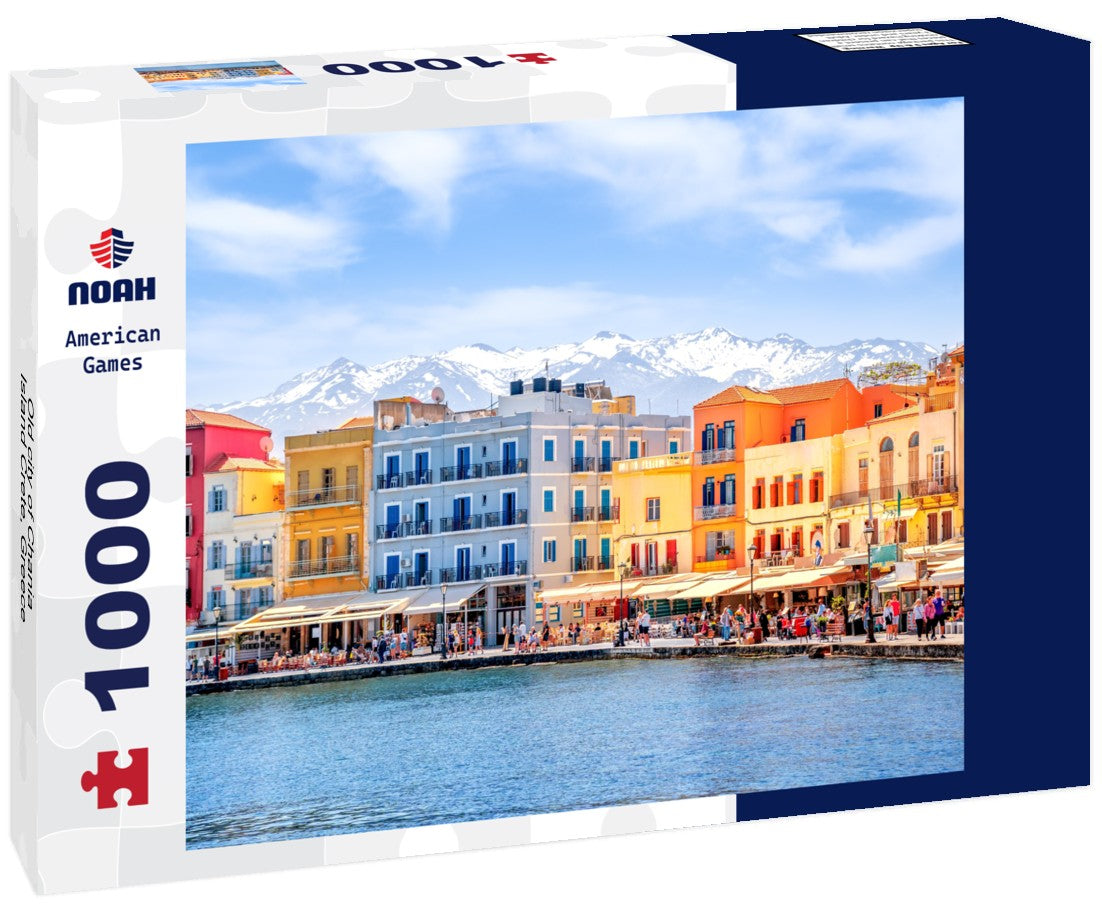 Old city of Chania, Island Crete, Greece 1000pc Puzzle