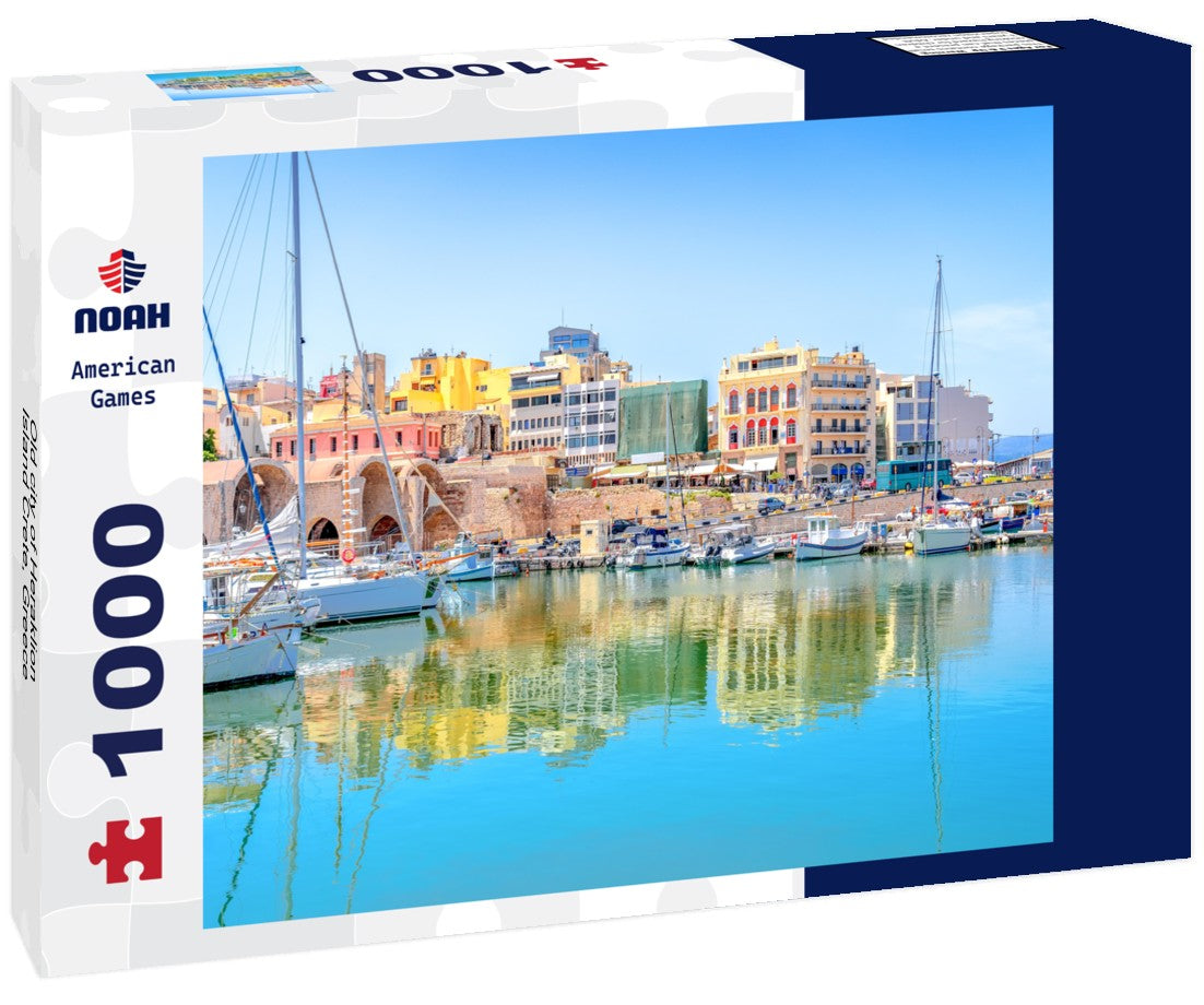 Old city of Heraklion, Island Crete, Greece 1000pc Puzzle