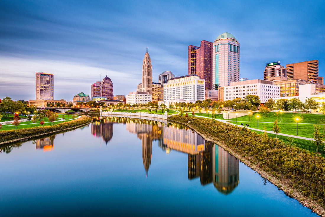 Columbus Skyline Ohio 2000pc Puzzle