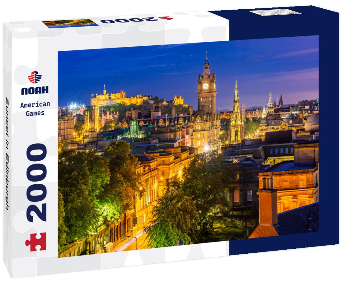 Sunset in Edinburgh 2000pc Puzzle