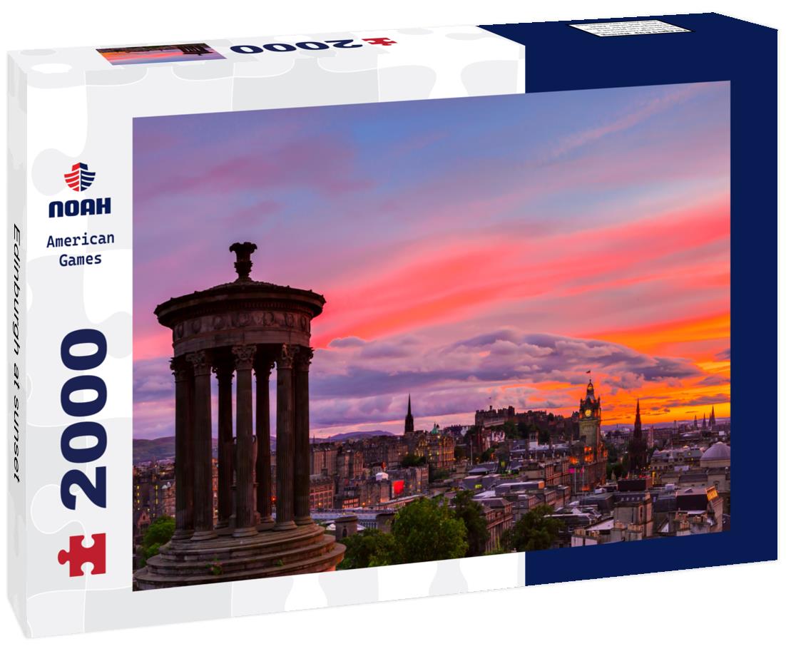 Edinburgh at sunset 2000pc Puzzle