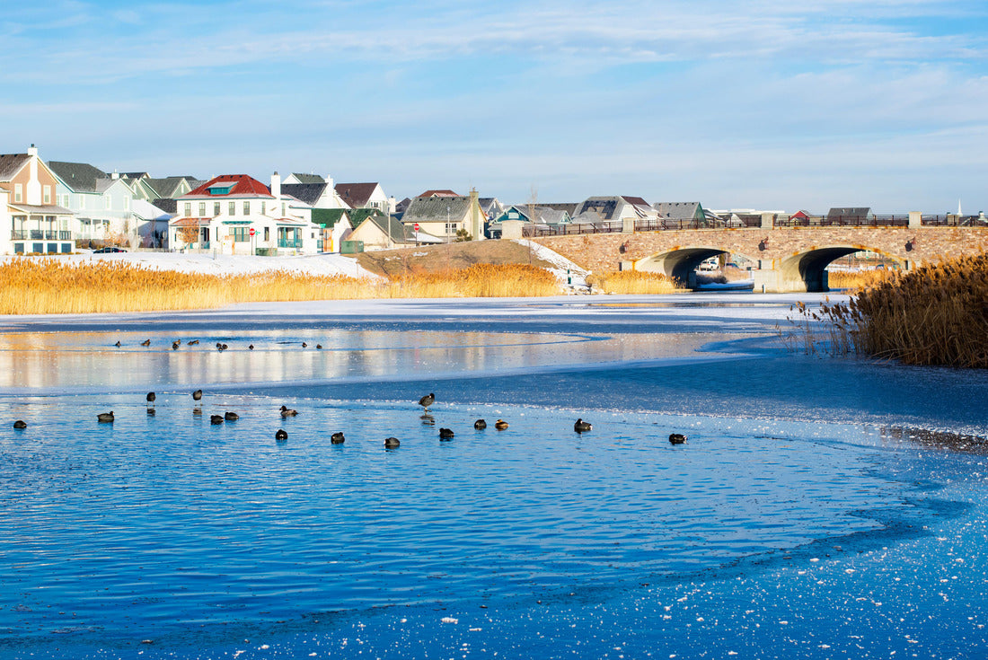 Noah Jigsaw Puzzle Winter Lake in Utah 2000 pieces
