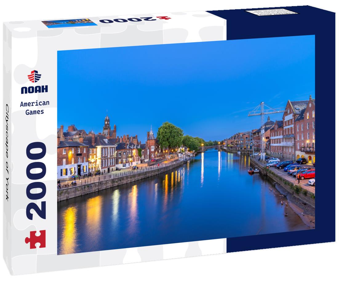 Cityscape of York 2000pc Puzzle