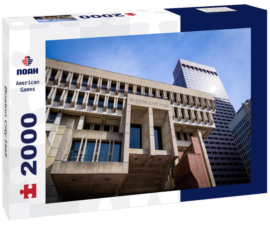 Noah Jigsaw Puzzle Boston City Hall 2000 pieces