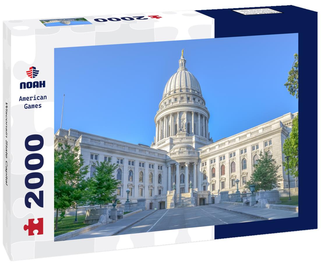Noah Jigsaw Puzzle Wisconsin State Capital 2000 pieces