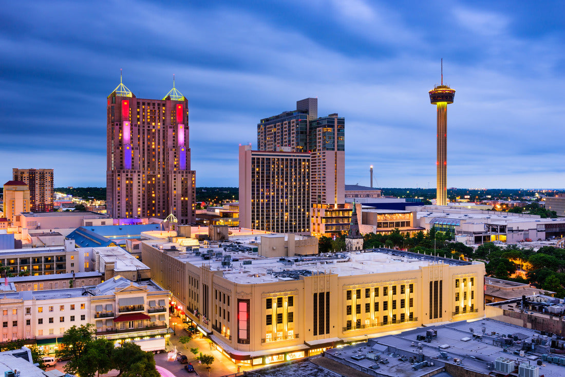 Noah Jigsaw Puzzle San Antonio, Texas, US Skyline 2000 pieces