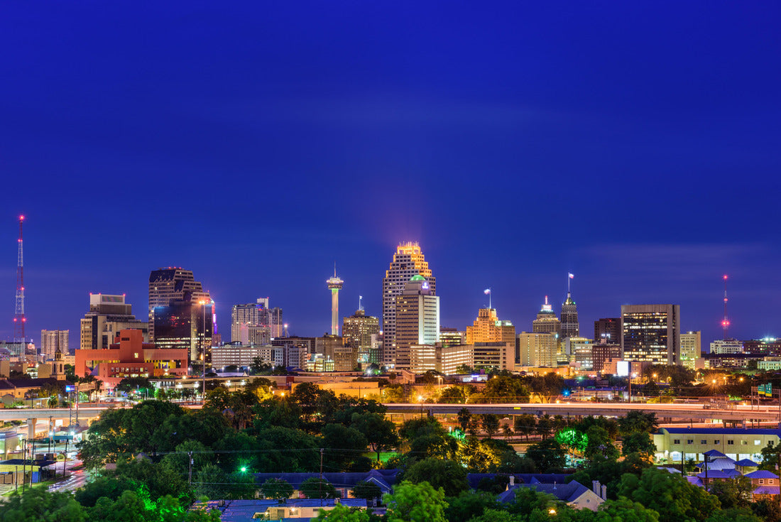 Noah Jigsaw Puzzle Skyline of San Antonio, Texas, USA 2000 pieces