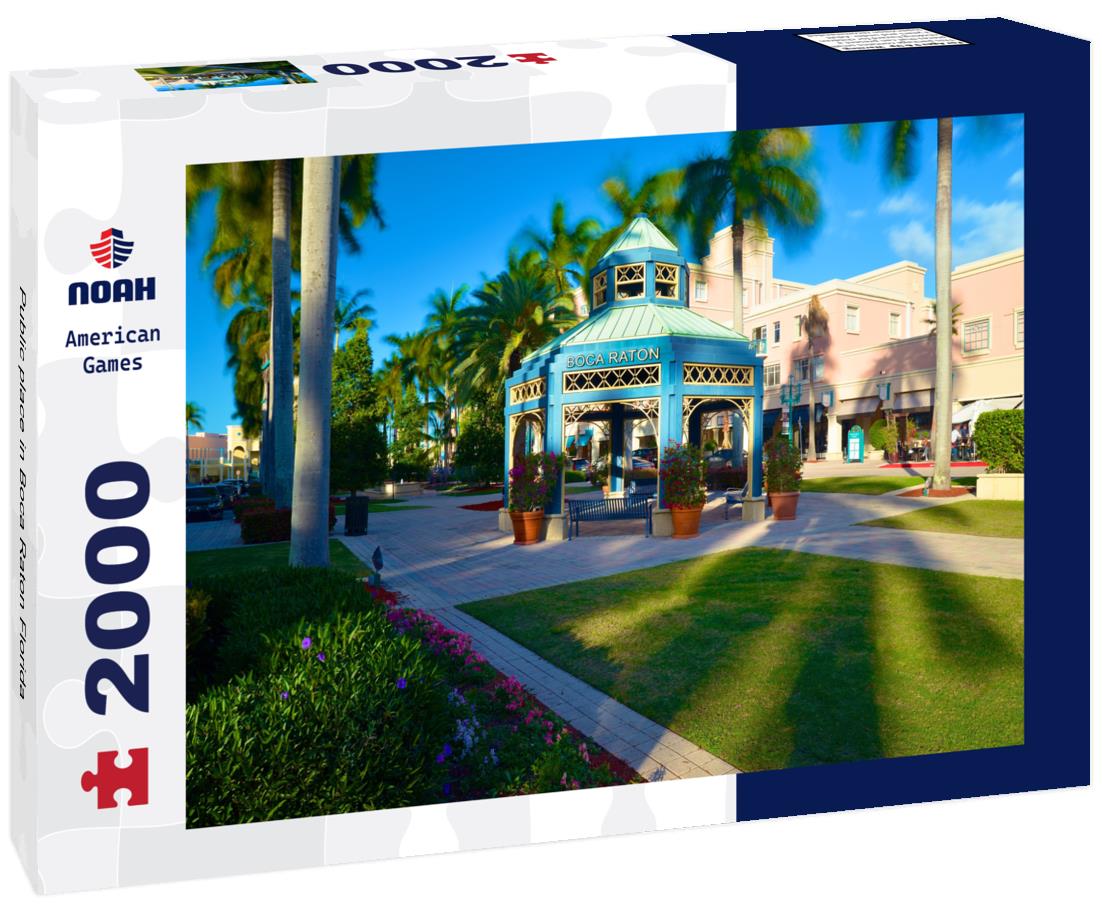 Noah Jigsaw Puzzle Public place in Boca Raton Florida 2000 pieces