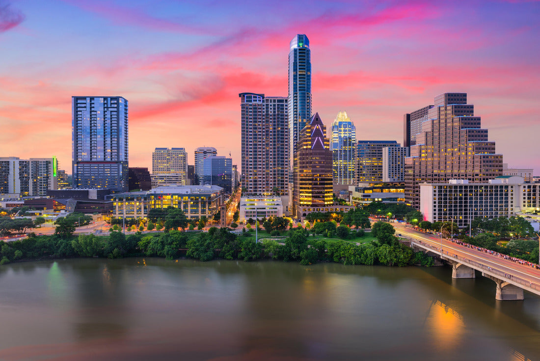 Noah Jigsaw Puzzle Austin, Texas, USA downtown skyline 2000 pieces