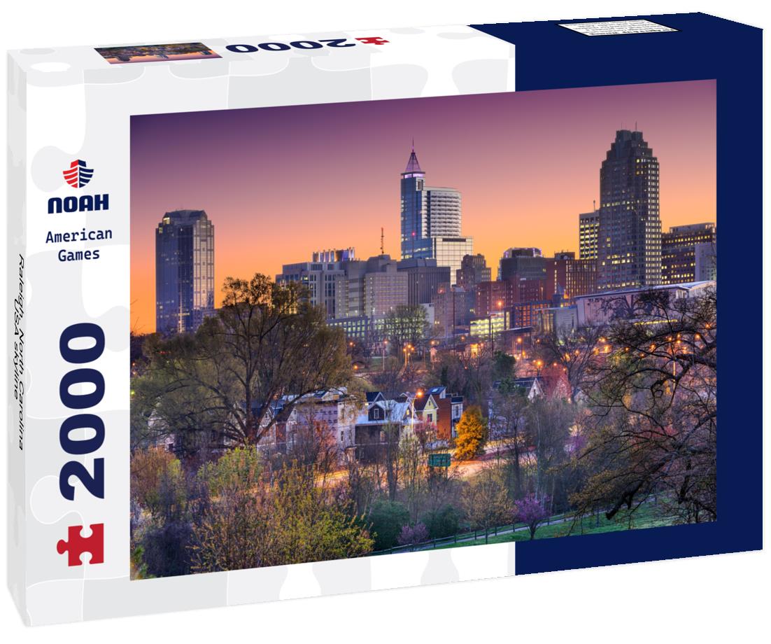 Noah Jigsaw Puzzle Raleigh, North Carolina, USA skyline 2000 pieces