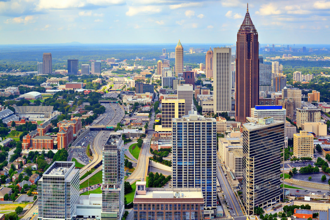 Noah Jigsaw Puzzle Downtown Atlanta, Georgia, USA skyline 2000 pieces