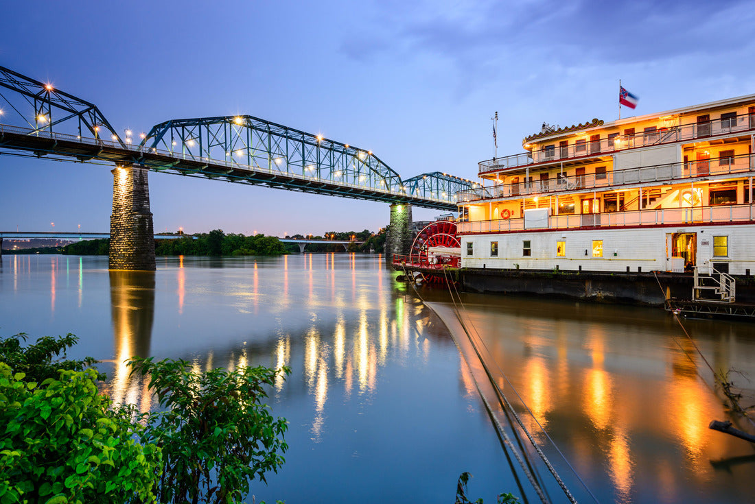Noah Jigsaw Puzzle Chattanooga, Tennessee, USA riverfront 2000 pieces