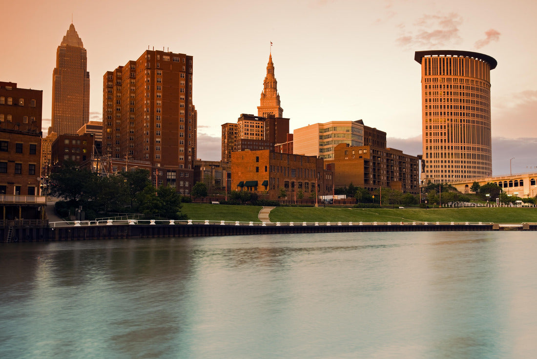 Noah Jigsaw Puzzle Aerial view of downtown Cleveland, Ohio 2000 pieces