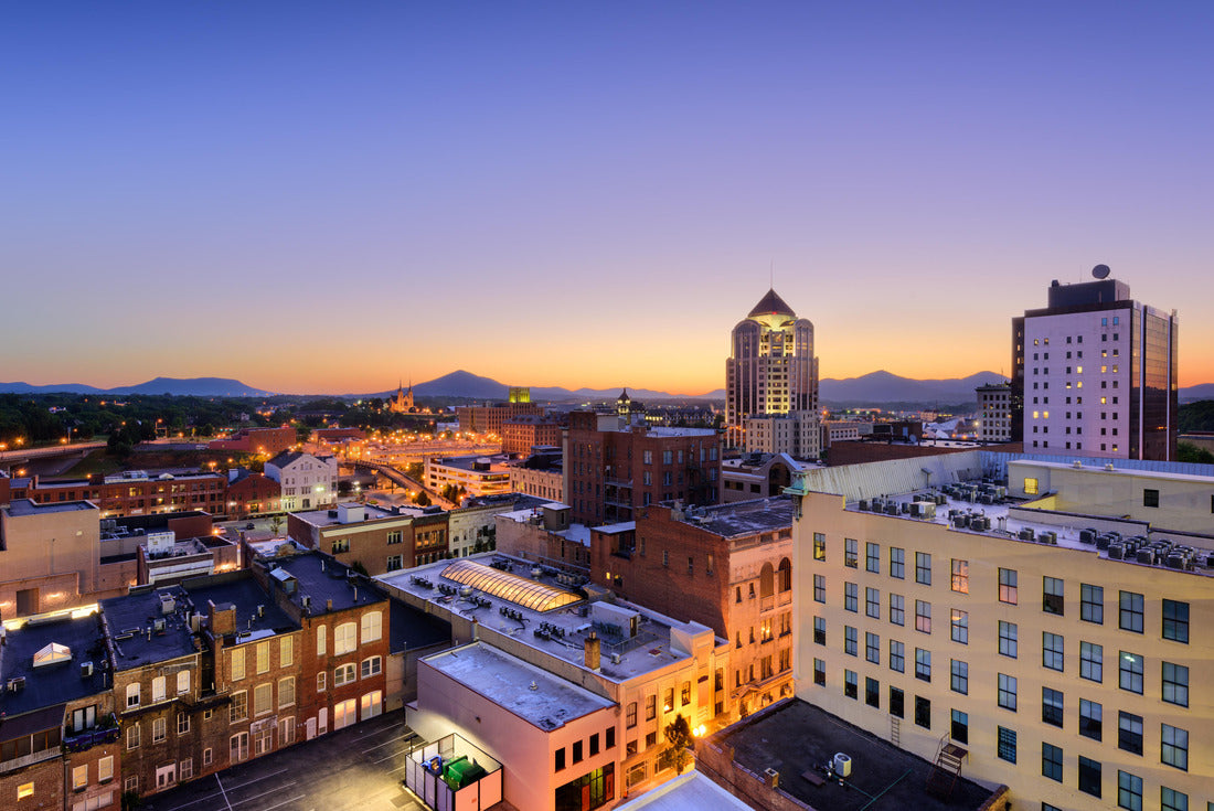 Noah Jigsaw Puzzle Roanoke, Virginia, USA downtown skyline 2000 pieces