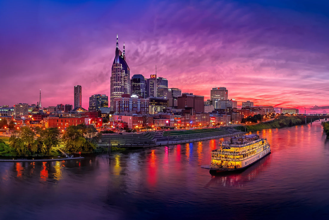 Noah Jigsaw Puzzle Nashville skyline shortly after a storm 2000 pieces