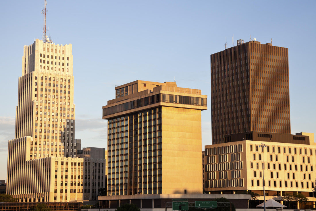 Noah Jigsaw Puzzle Akron, Ohio - afternoon skyline of the city 2000 pieces