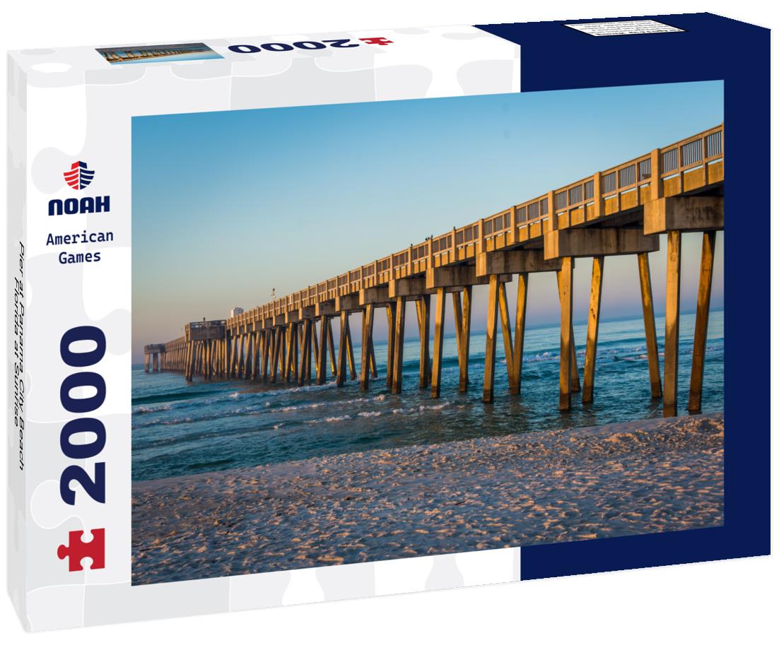 Noah Jigsaw Puzzle Pier at Panama City Beach, Florida at Sunrise 2000 pieces