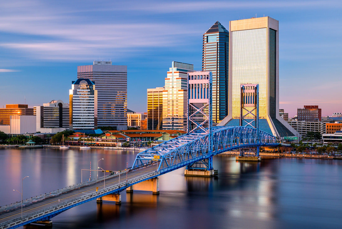 Noah Jigsaw Puzzle Jacksonville, Florida, USA Downtown City Skyline 2000 pieces