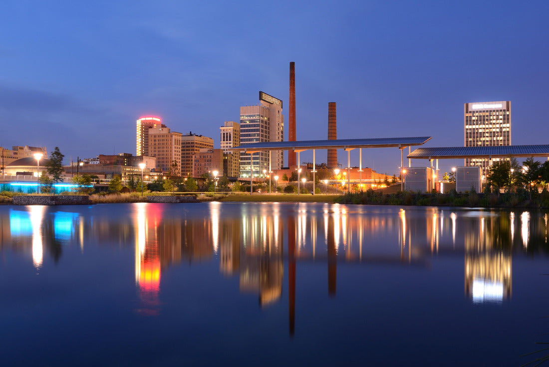 Noah Jigsaw Puzzle Skyline of Birmingham, Alabama from Railroad Park 2000 pieces