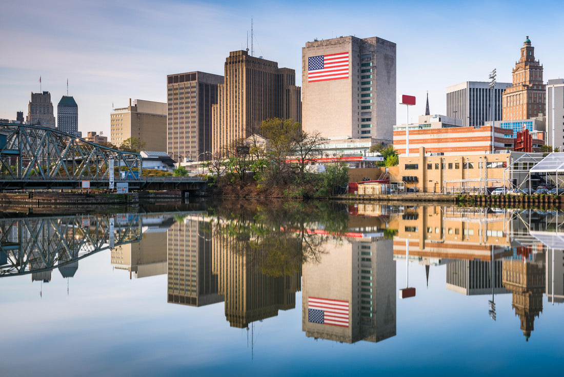 Noah Jigsaw Puzzle Newark, New Jersey, USA skyline on the Passaic River 2000 pieces