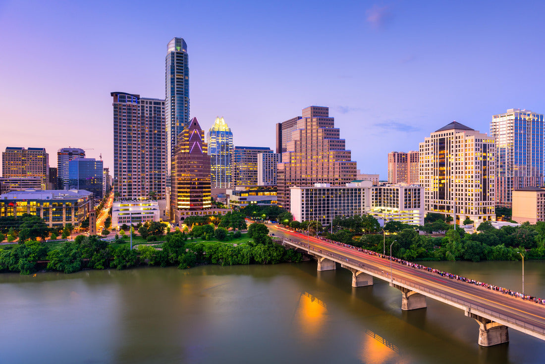 Noah Jigsaw Puzzle Austin, Texas, USA Downtown skyline at the Colorado River 2000 pieces