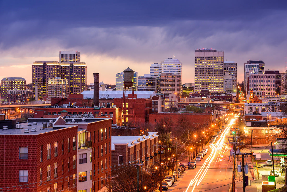 Noah Jigsaw Puzzle Richmond, Virginia, USA downtown cityscape over Main Street 2000 pieces