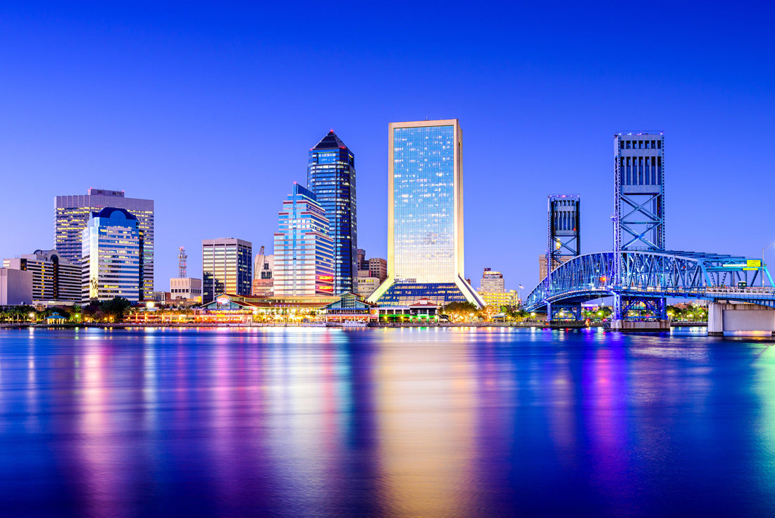 Noah Jigsaw Puzzle Jacksonville, Florida, USA Downtown skyline on St. Johns River 2000 pieces