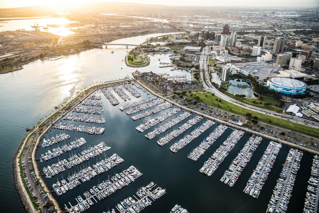 Noah Jigsaw Puzzle Aerial view of Redondo Beach Marina near Los Angeles, California 2000 pieces