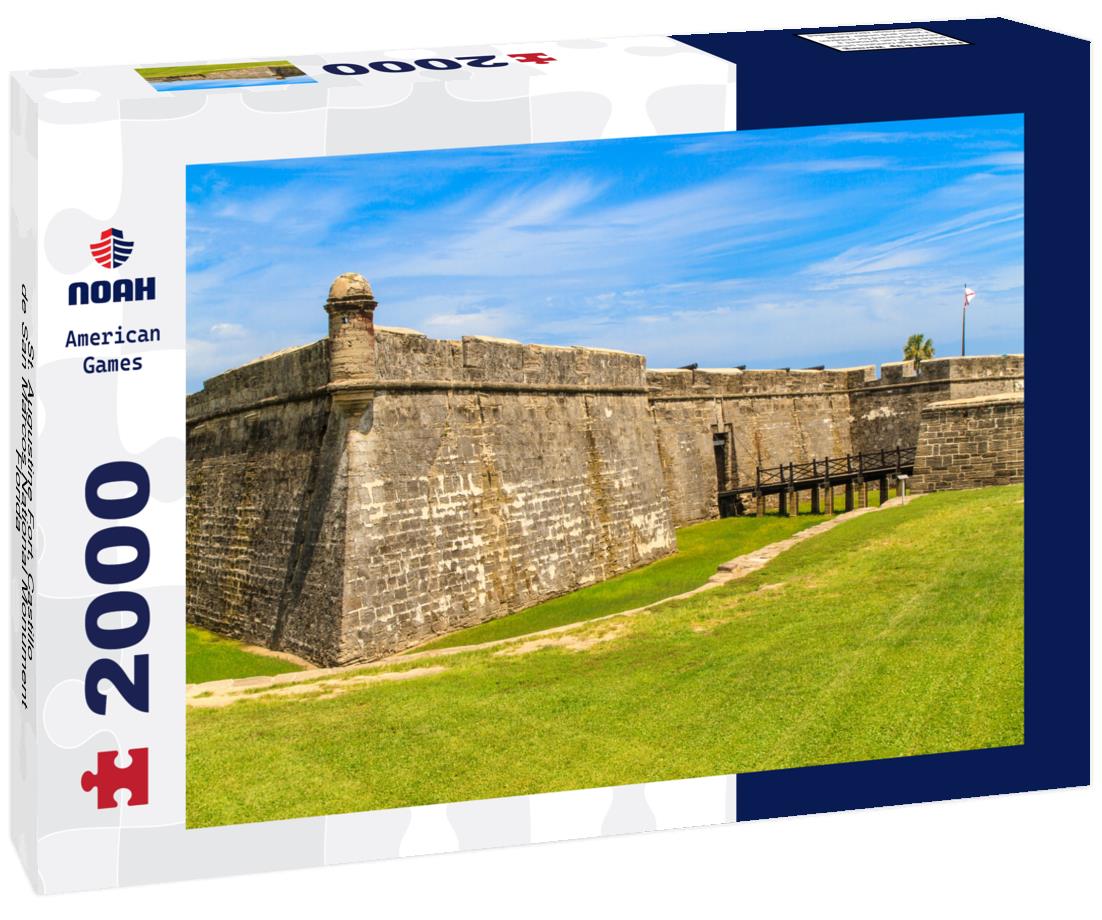Noah Jigsaw Puzzle St. Augustine Fort, Castillo de San Marcos National Monument, Florida 2000 pieces