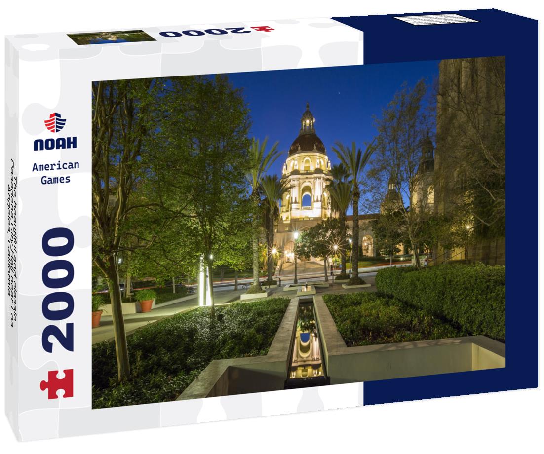 Noah Jigsaw Puzzle The beautiful and classic Pasadena City Hall near Los Angeles, California 2000 pieces