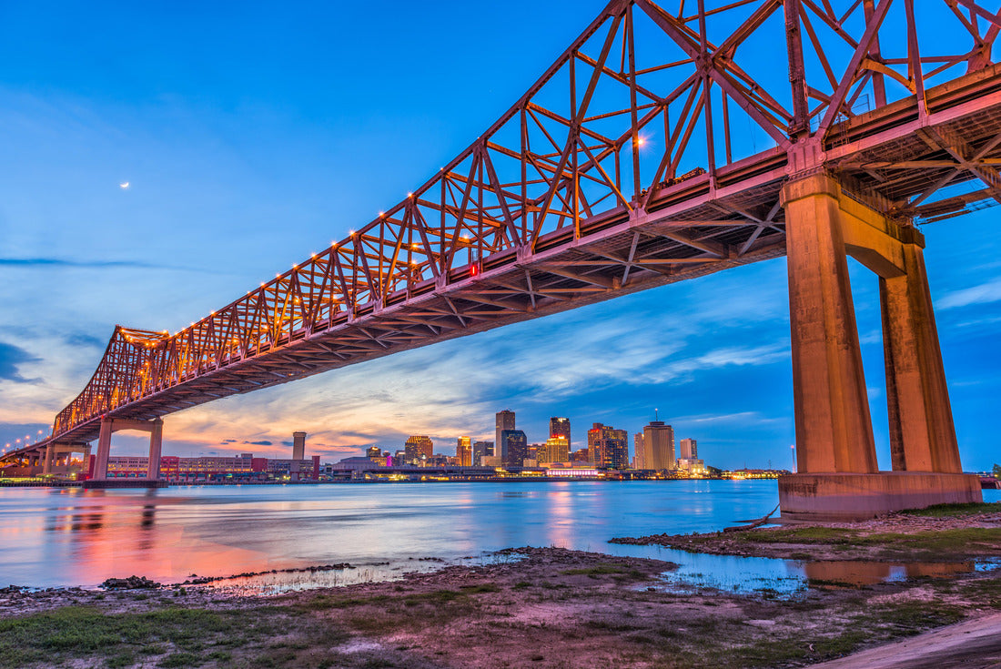 Noah Jigsaw Puzzle New Orleans, Louisiana, USA at Crescent City Connection Bridge over the Mississippi River 2000 pieces