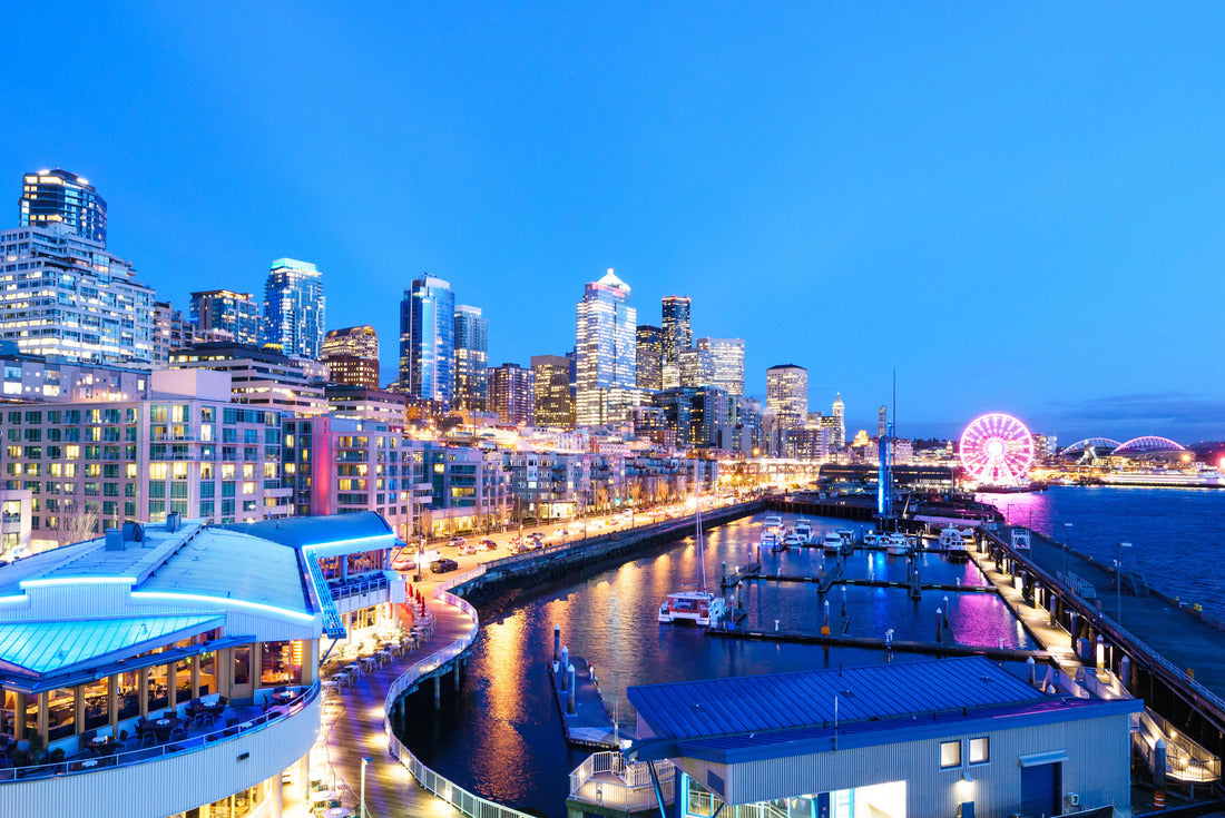 Noah Jigsaw Puzzle Seattle Pier 66 2000 pieces