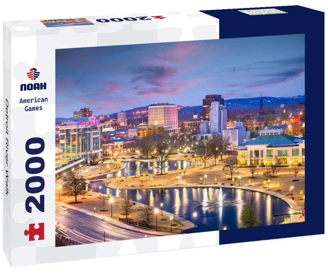 Noah Jigsaw Puzzle Detroit River Walk 2000 pieces